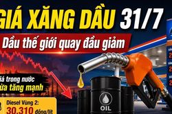 Giá xăng dầu hôm nay 31/07: RON95 vẫn giữ 22.850 đồng — Brent bật tăng nhẹ 1,14% lên 89,37 USD, nhưng kỳ điều chỉnh 02/08 ngày mai vẫn có thể giảm
