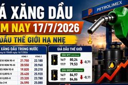 Giá xăng dầu hôm nay 17/07: RON95 tăng 550 đồng lên 20.550 đồng/lít sau kỳ điều chỉnh 16/07 — Dầu thô WTI bật lên 79,45 USD