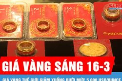Giá vàng cuối ngày 16/03: SJC tăng 500.000 đồng lên 183,1 triệu — nhẫn đồng loạt đi lên theo sóng dầu 100 USD
