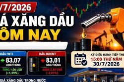 Giá xăng dầu hôm nay 29/07: RON95 giữ 21.430 đồng — Dầu Brent sập về 87 USD báo hiệu kỳ điều chỉnh 02/08 có thể giảm mạnh